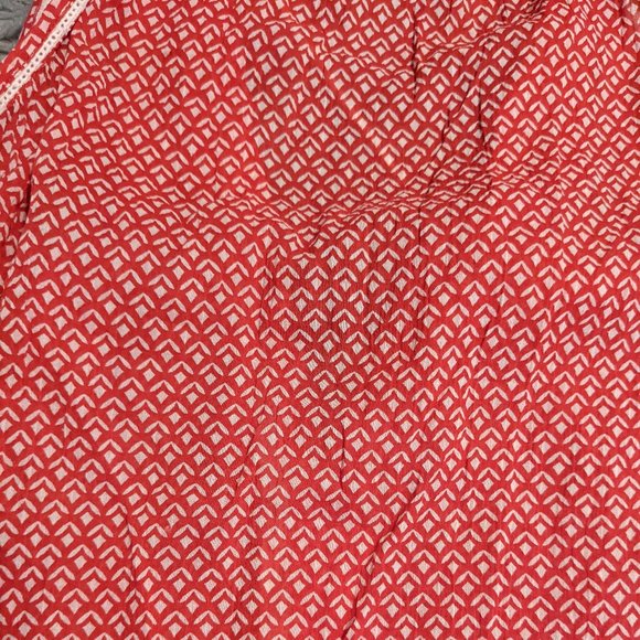 Joe Fresh Red Patterned Tank - Picture 3 of 5